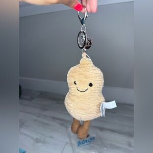 Peanut Jellycat Big Plush Keychain with opp bag